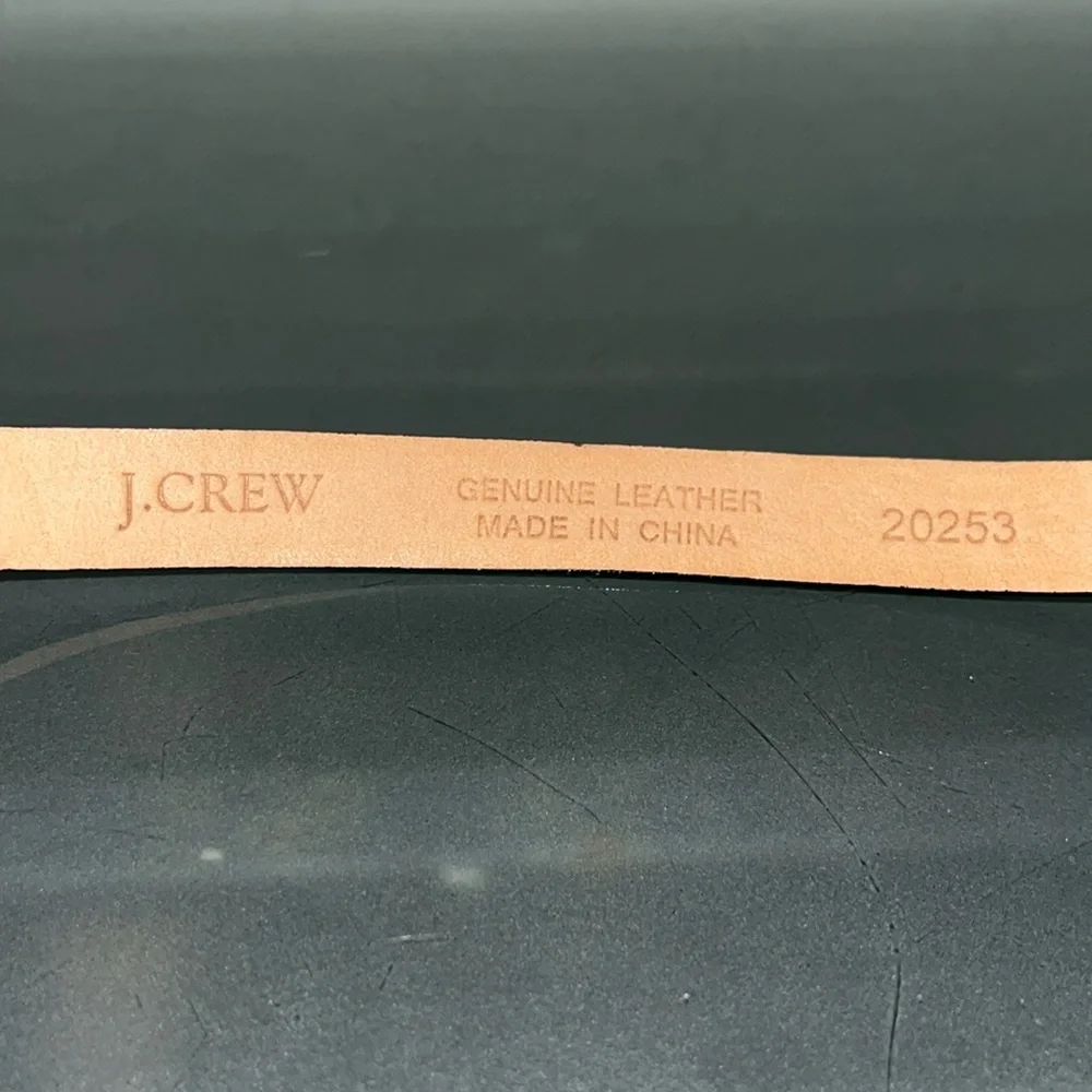 J. Crew patent leather slim belt - Picture 3 of 8